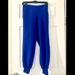 Express Royal Blue Jogger Dress Pants